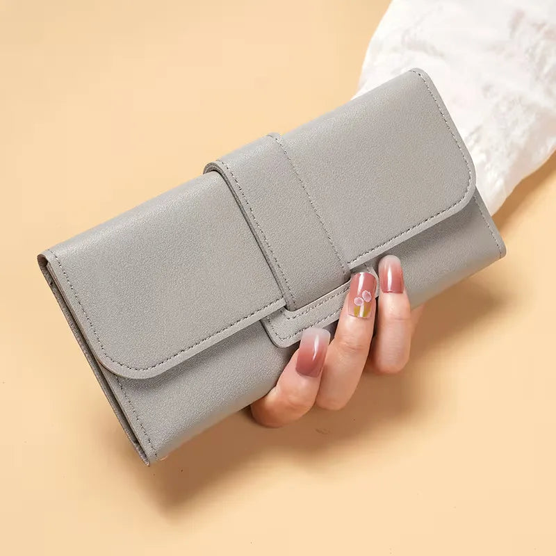 Wallet with tri-fold design