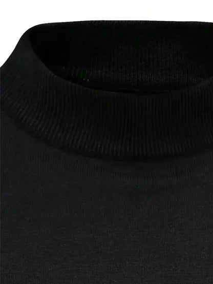 Black Turtle Neck Jumper