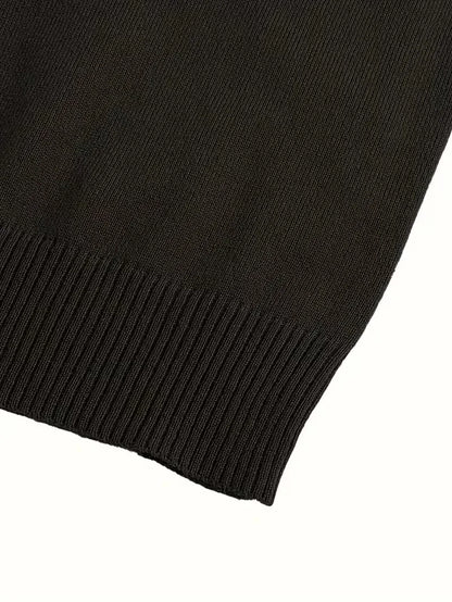 Black Turtle Neck Jumper