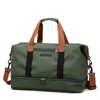 Weekend Bag with Base Compartment
