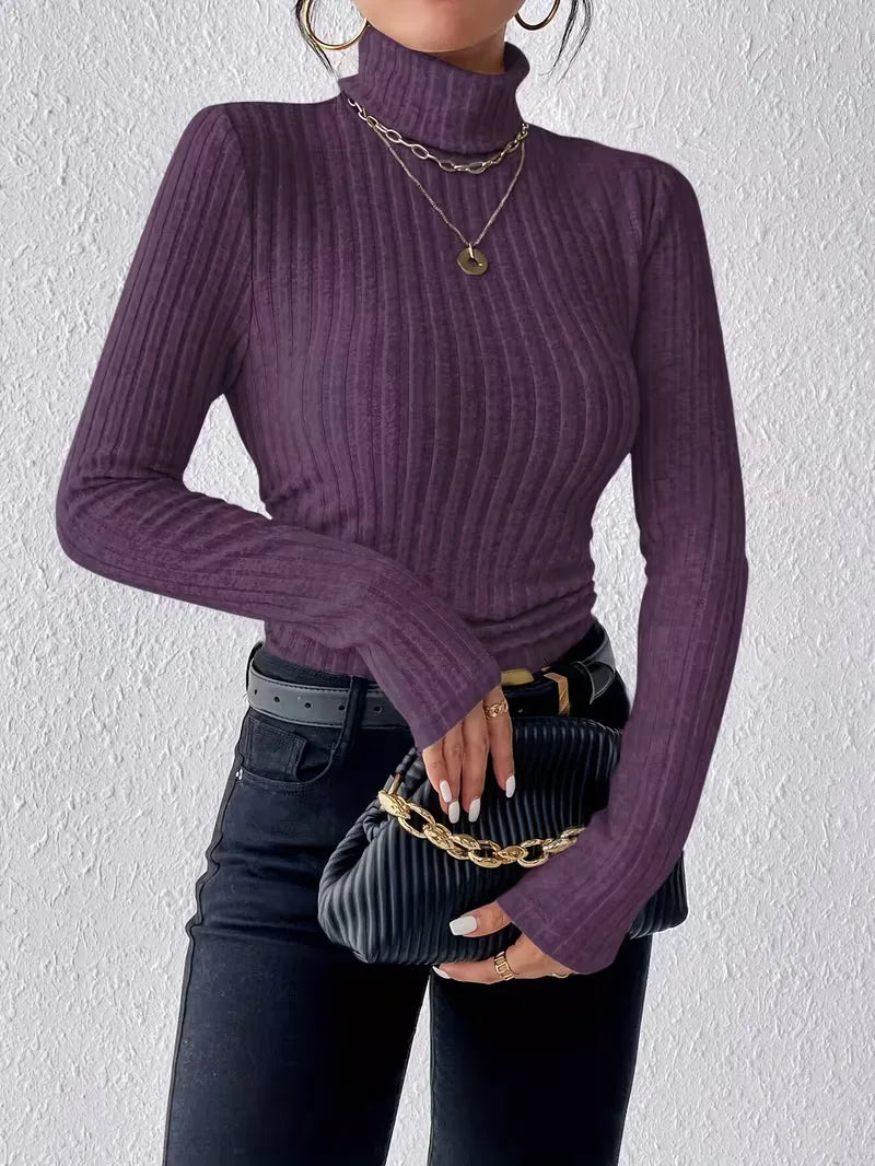 Turtle Neck Jumper with Long Sleeves