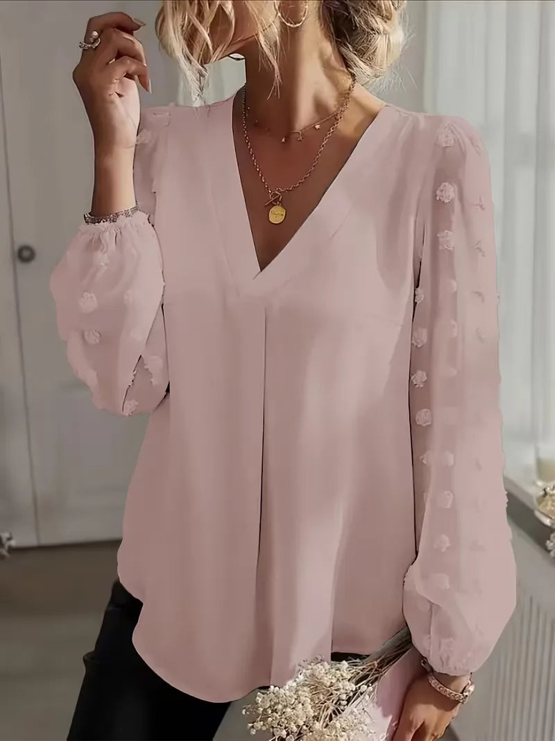 Blouse with Long Sleeves