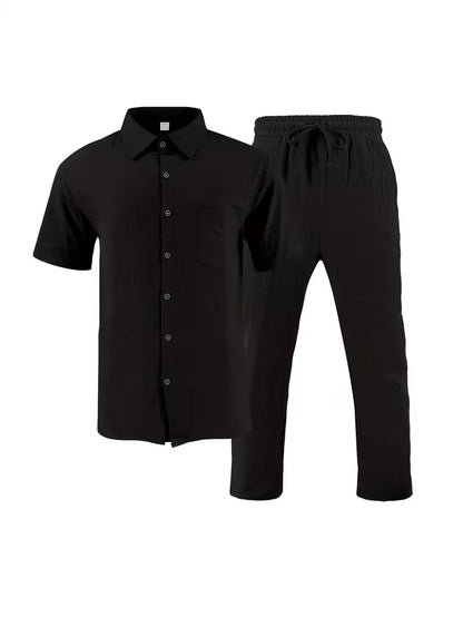 Summer Clothing Set with Short Sleeves