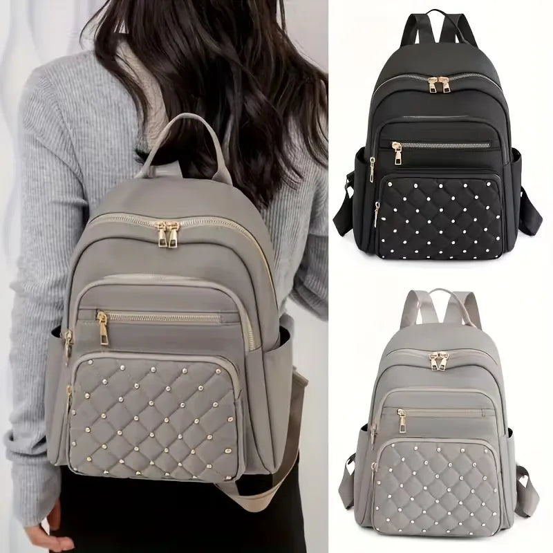 Quilted Front Backpack