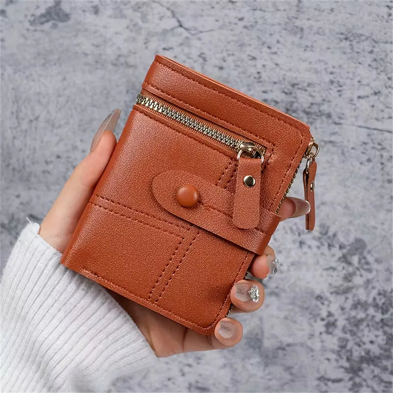 Wallet with Double Zip
