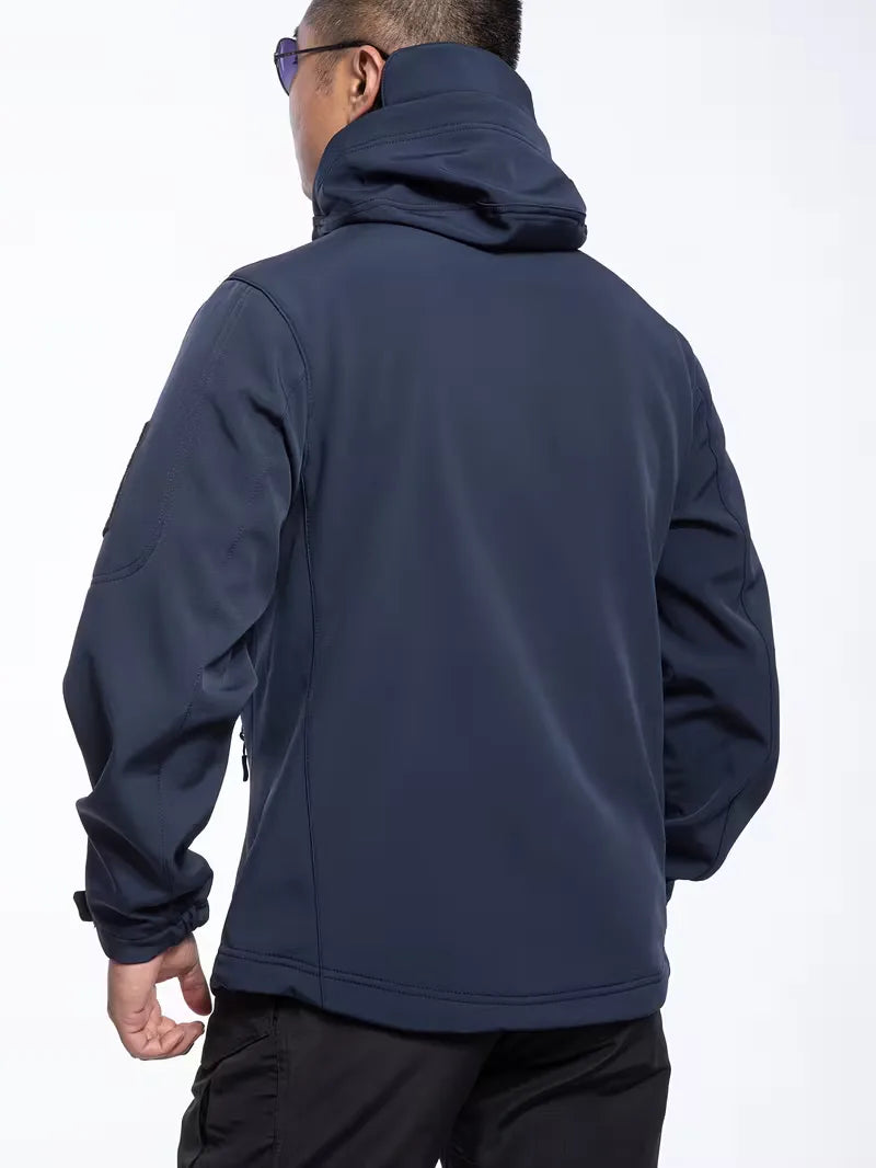 Parka with fleece lining