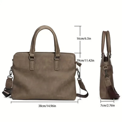 Shoulder Bag Made of Synthetic Leather