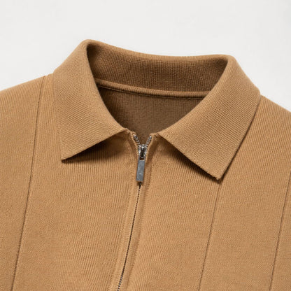 Hugo | Polo with Short Zip and Classic Collar