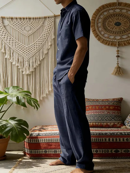 Summer Casual Clothing Set for Men