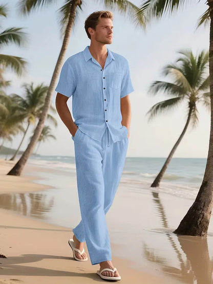 Summer Clothing Set with Short Sleeves