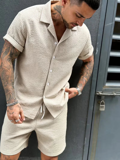 Summer Clothing Set with Short Sleeves