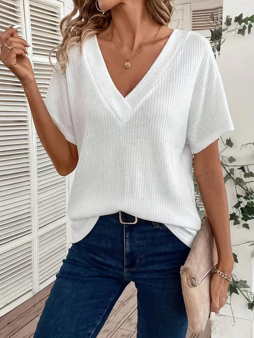V-neck T-shirt