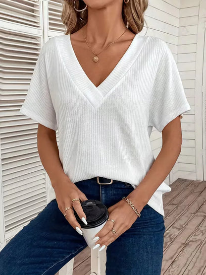 V-neck T-shirt