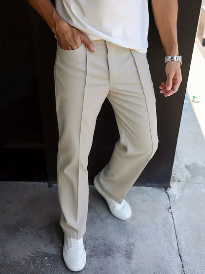 Straight Leg Trousers