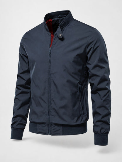 Hugo | Bomber Jacket with Stand-Up Collar and Zip Closure