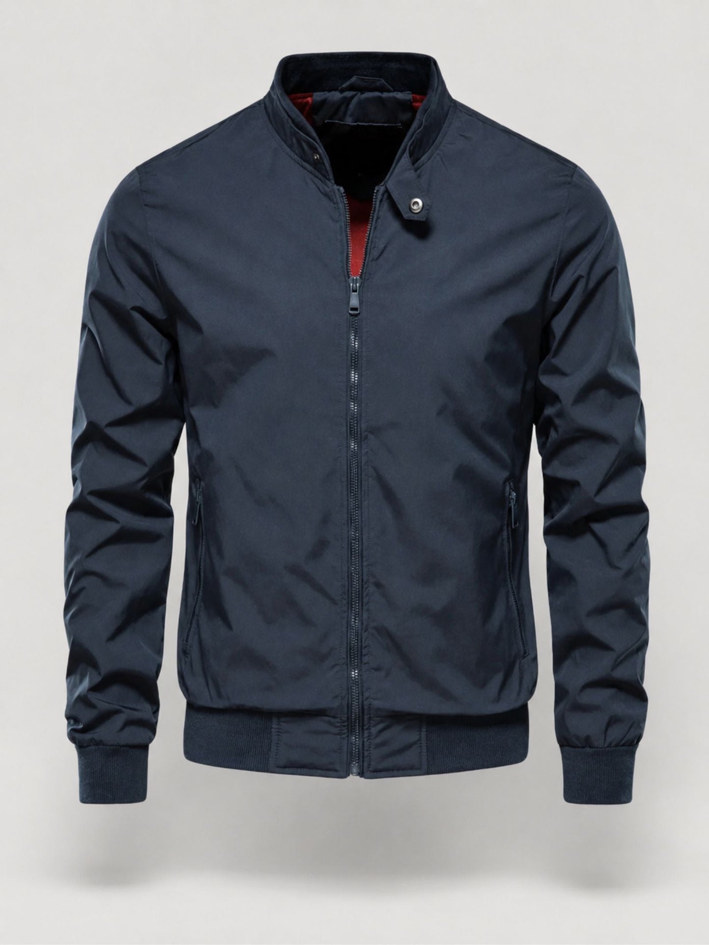 Hugo | Bomber Jacket with Stand-Up Collar and Zip Closure