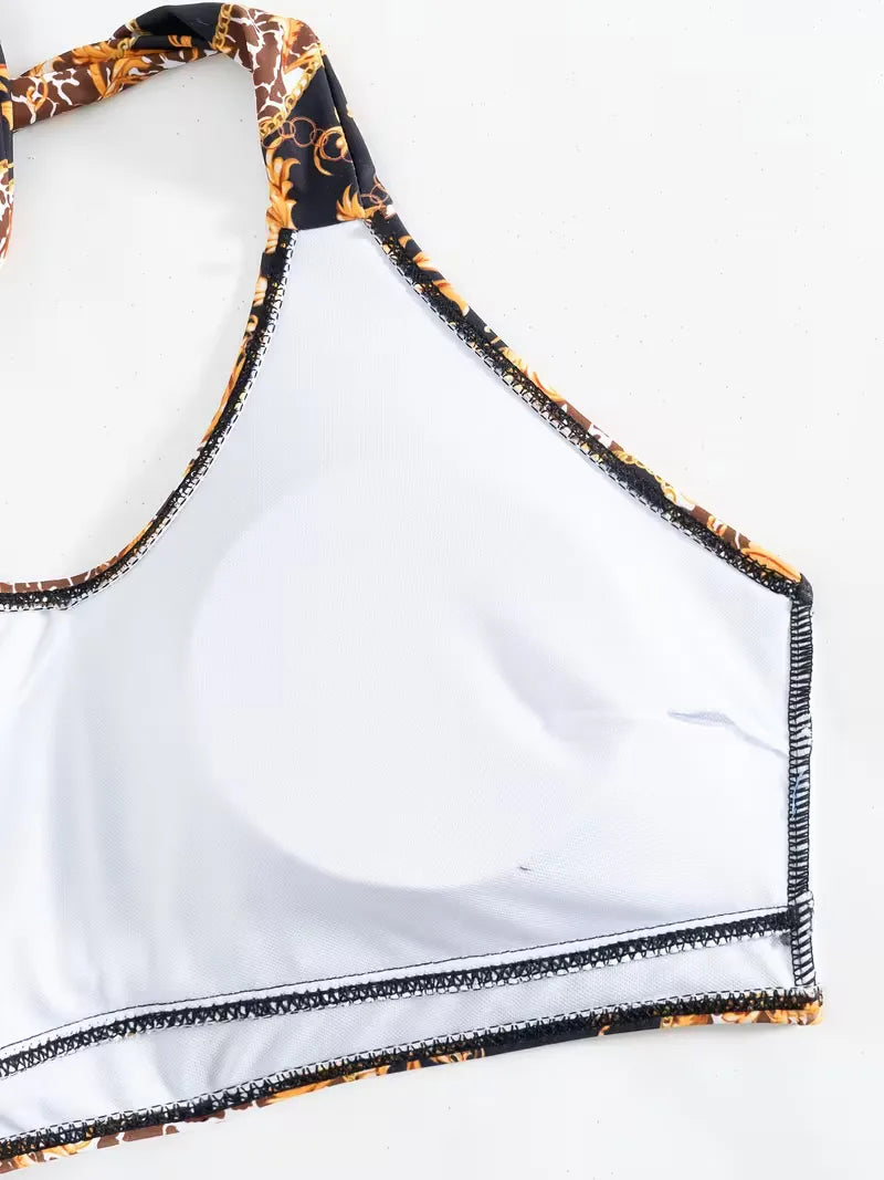 Cover-up with Halter Neck and Shorts