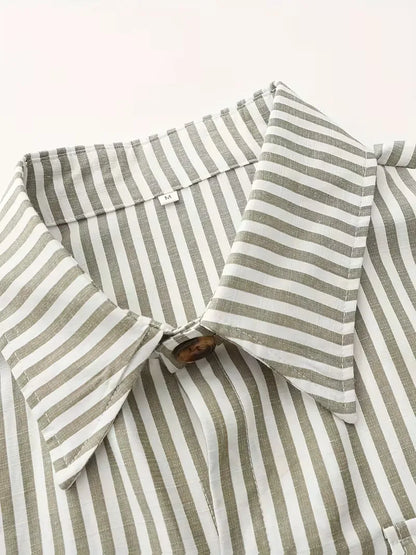 Striped Casual Shirt