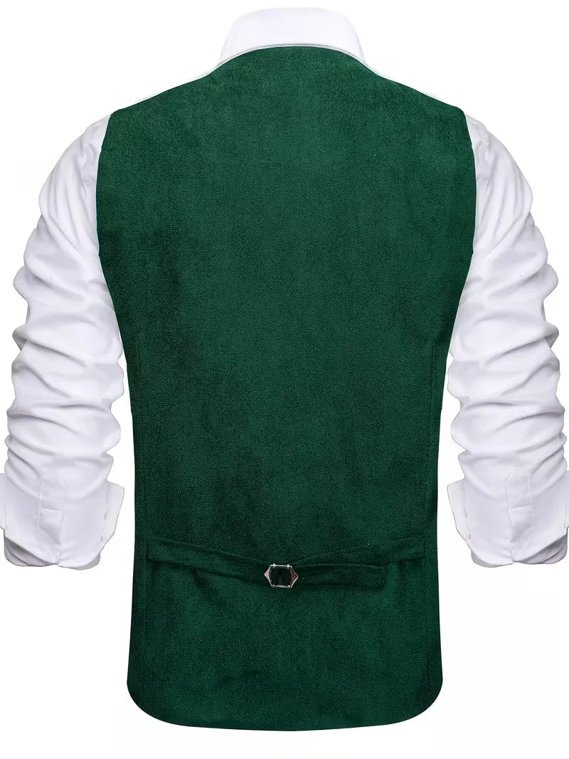 Waistcoat with V-neck and Buttons