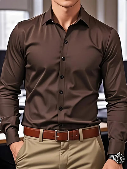 Smart Casual Shirts Slim Fit