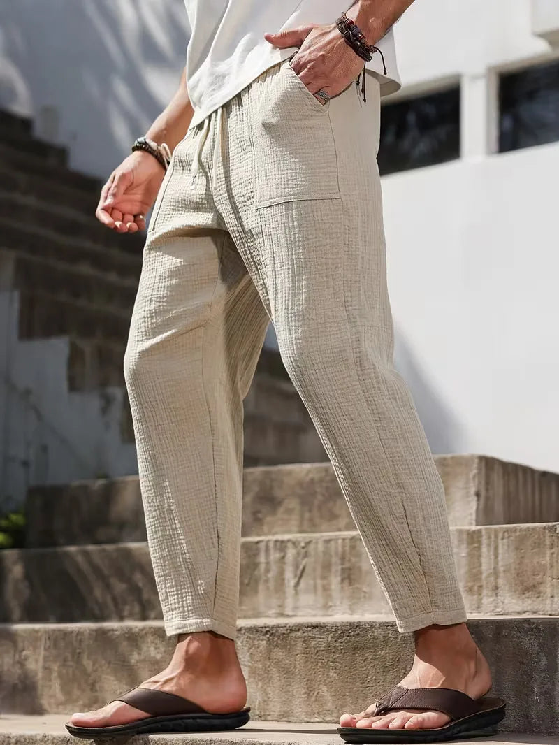 Joggers with Tapered Leg