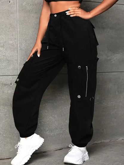 Wide Fit Cargo Trousers