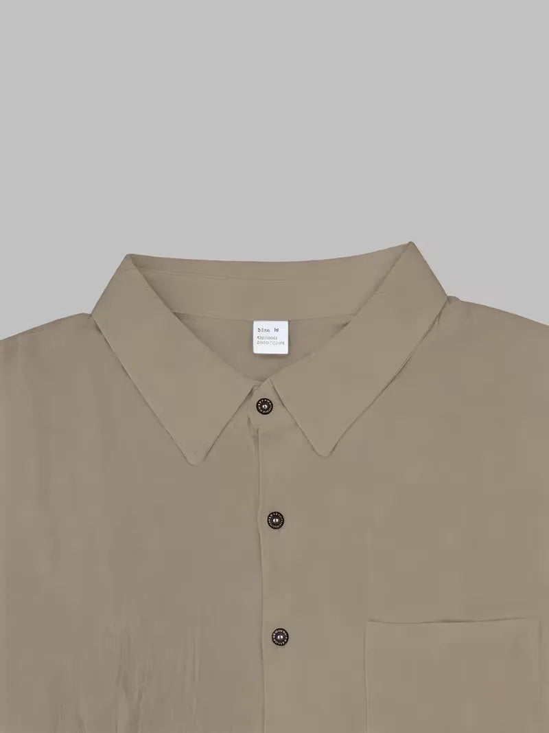 Summer Clothing Set with V-Neck