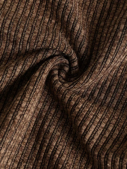 Casual men's T-shirt with jacquard pattern