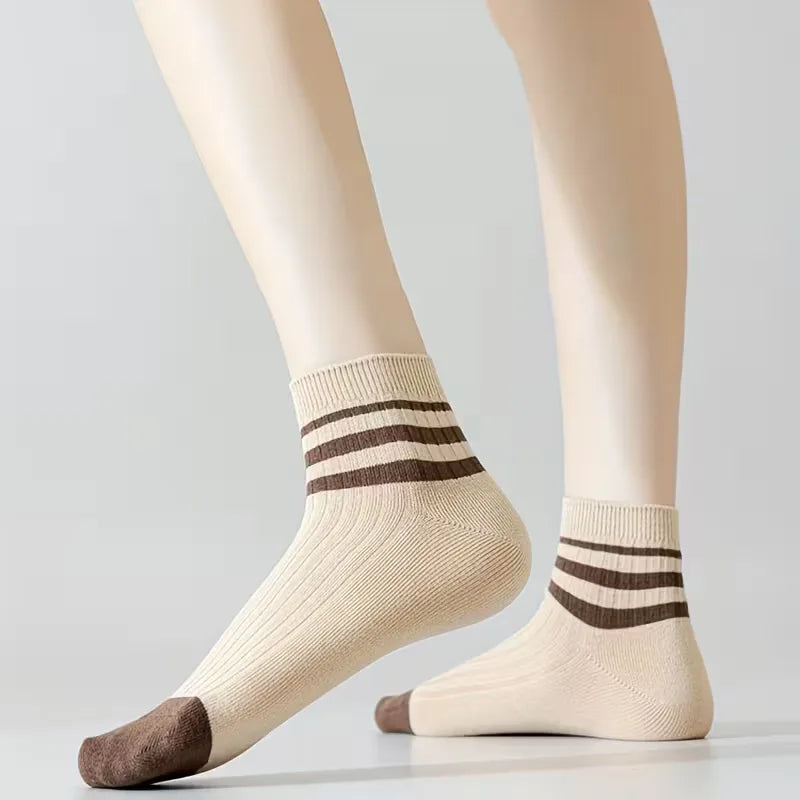 Set of five pairs of socks