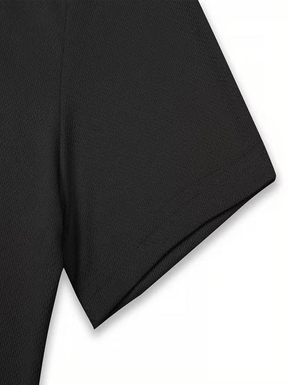 Summer clothing set with polo and shorts