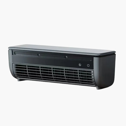 Wall-mounted air conditioner compact black