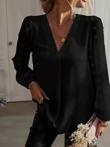 Blouse with Long Sleeves