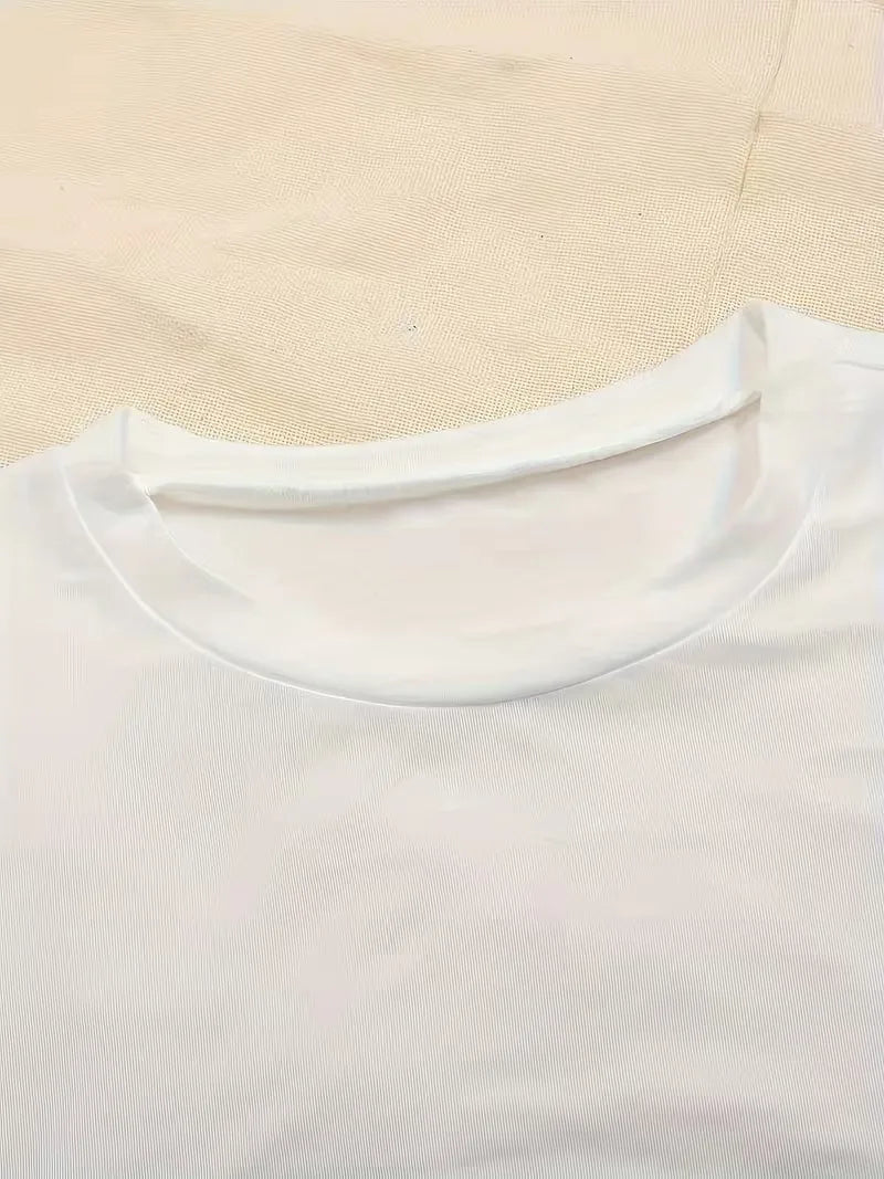 Long-sleeve cropped slim fit