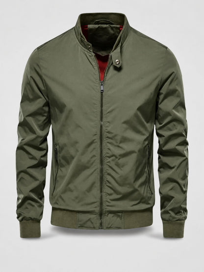Hugo | Bomber Jacket with Stand-Up Collar and Zip Closure
