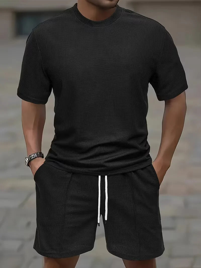Summer Clothing Set with Short Sleeves