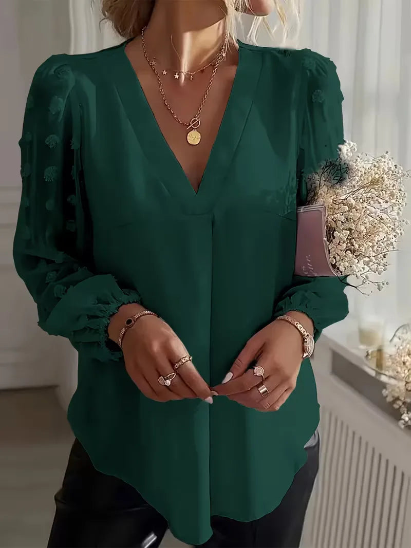 Blouse with Long Sleeves