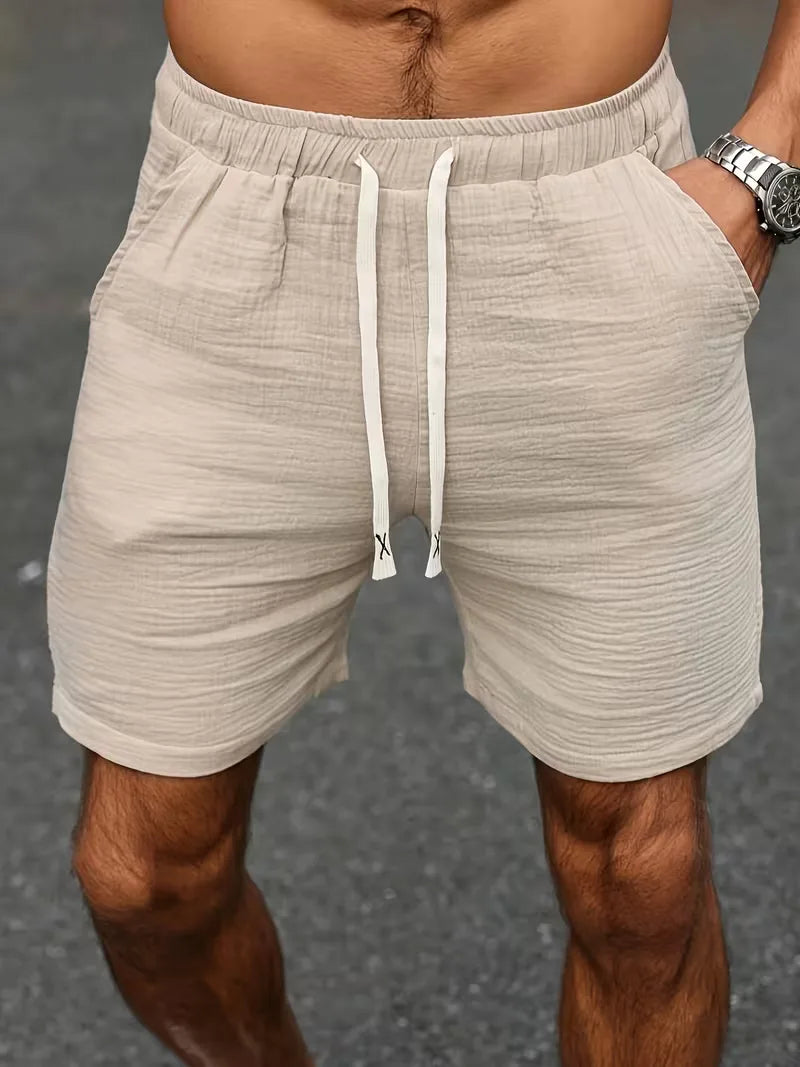 Men's Shorts with Elastic Waistband