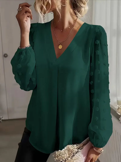 Blouse with Long Sleeves
