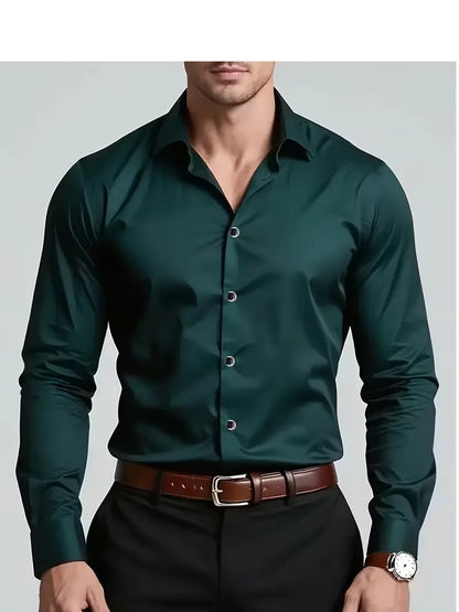 Smart shirts slim fit mandarin collar