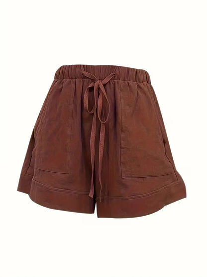 Shorts with Elastic Waistband