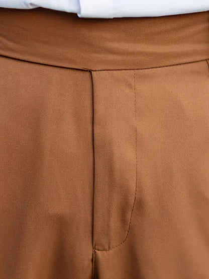 Straight Leg Trousers