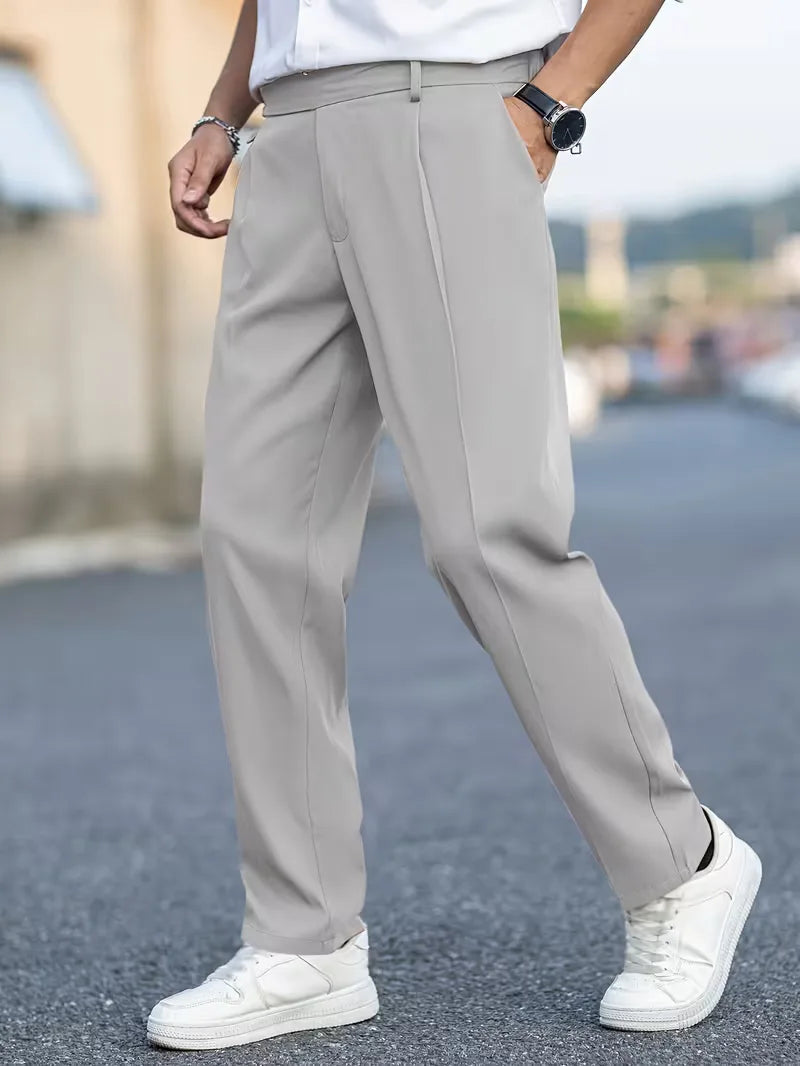 Straight Leg Trousers