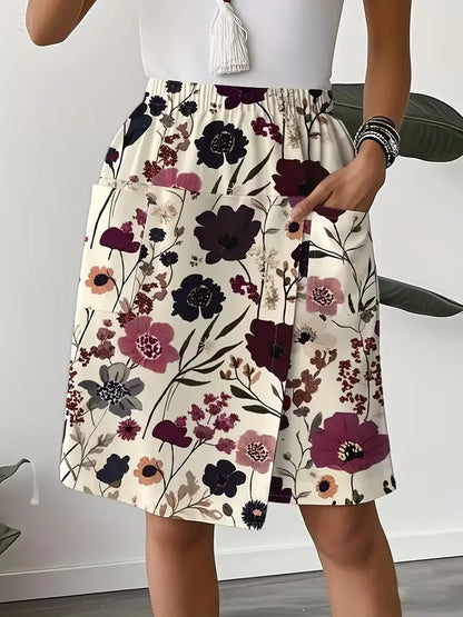 Floral Print Shorts