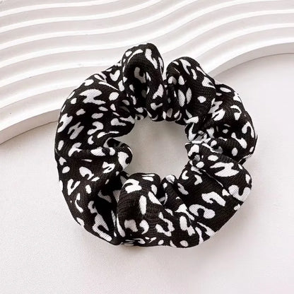 Set of 5 scrunchies with animal prints