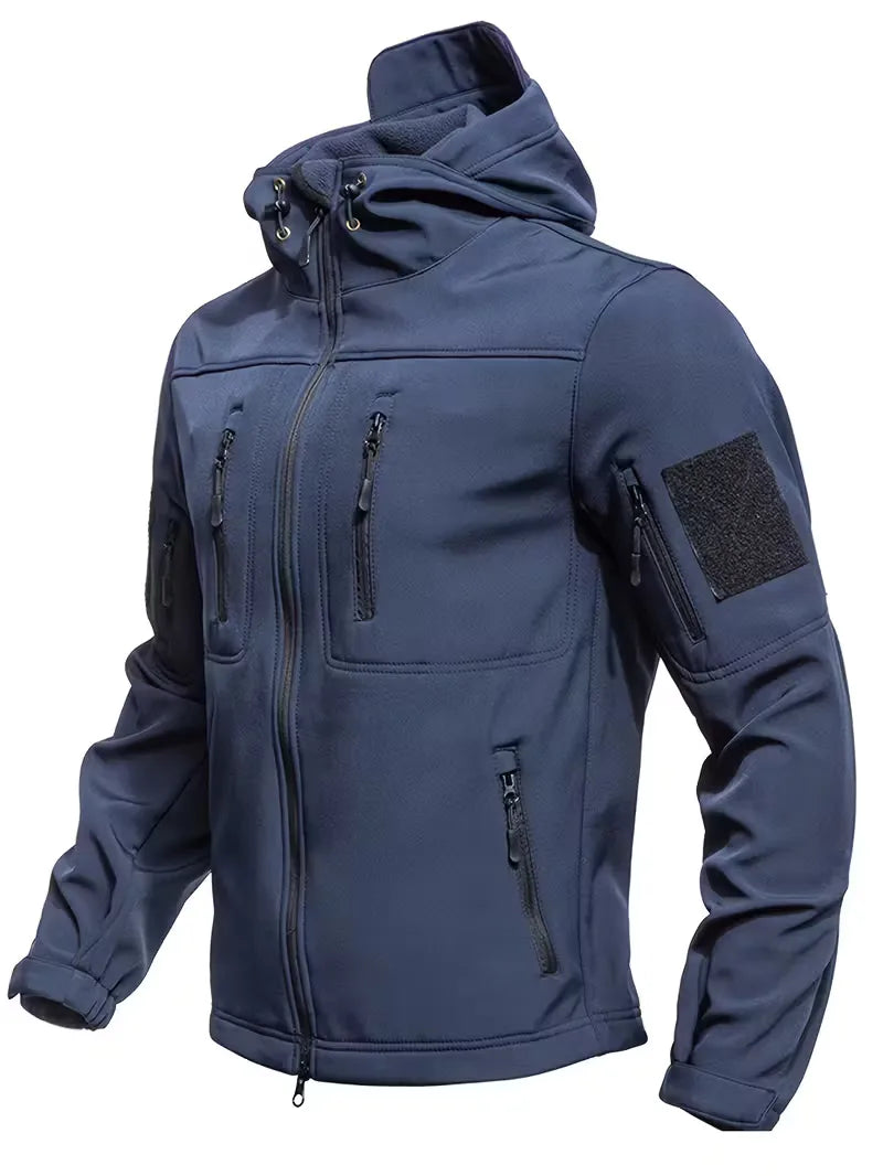 Parka with fleece lining