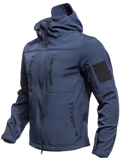 Parka with fleece lining
