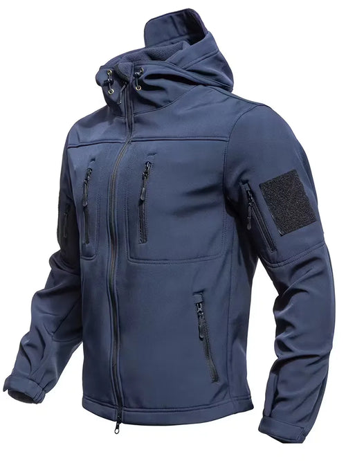 Parka with fleece lining