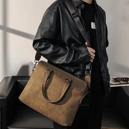 Shoulder Bag Made of Synthetic Leather