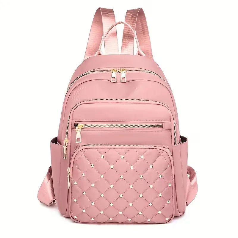 Quilted Front Backpack