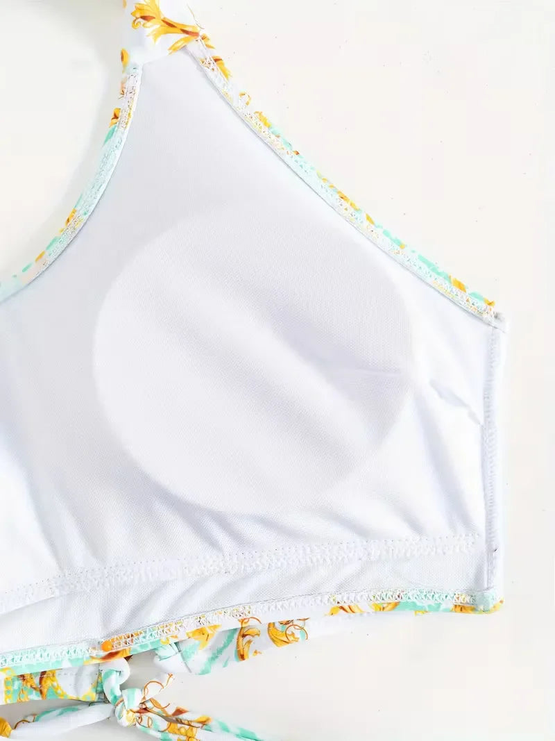 Cover-up with Halter Neck and Shorts